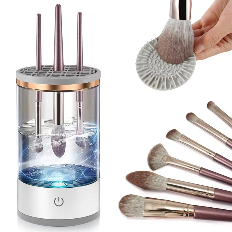 Makeup Brush Cleaner with Free Makeup Brush Set
