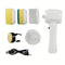 5 In 1 Multifunctional Electric Brush Cleaner Bathroom Sink Kitchen Window Electric Rotary Brush Cleaner